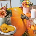 thumbnail image 4 of Thanksgiving Pumpkin Table Runner, Autumn Thanksgiving Kitchen Dining Table Decoration for Home Party Decor 13x108 Inches, 4 of 9