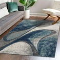 thumbnail image 4 of Luxe Weavers Tower Hill Abstract Area Rug Blue 8x10, 4 of 7