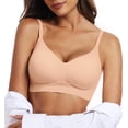 thumbnail image 1 of Sujetador inalámbrico OEAK Cómodo Push Up con soporte total Blush Blush Nude L, 1 of 6