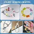 thumbnail image 5 of Assorted Acrylic Beads, 170-230PCS Mixed Colors Cute Beads for Bracelet Making, Aesthetic GummyBear Bow Flower Butterfly Kawaii Charms for Jewelry Making DIY Necklace Keychain Phone Charm, 5 of 12