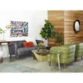 thumbnail image 3 of Rey Mirror Large-Color:Gold,Finish:Painted Finish,Style:Contemporary Modern, 3 of 3