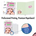 thumbnail image 4 of Funny Mother's Day Greeting Card with 5 x 7 Inch Envelope (1 Card) Mom 12 Hours Of Labor - Baby with Hand in Mouth, 4 of 7