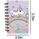 thumbnail image 3 of Mini cuaderno en espiral para niños y niñas, diario de bolsillo, papel rayado, 3 bonitos diseños de unicornio, 5,5" x 3,5" Ormromra CZBG-HY26, 3 of 7