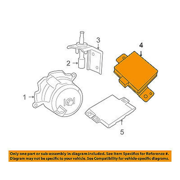 Jeep CHRYSLER OEM 2016 Wrangler Alarm SystemModule 68159296AA