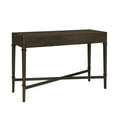 thumbnail image 5 of Olliix Kenna Fluted 2-Drawer Storage Solid Wood Console Table in Coffee, 5 of 9