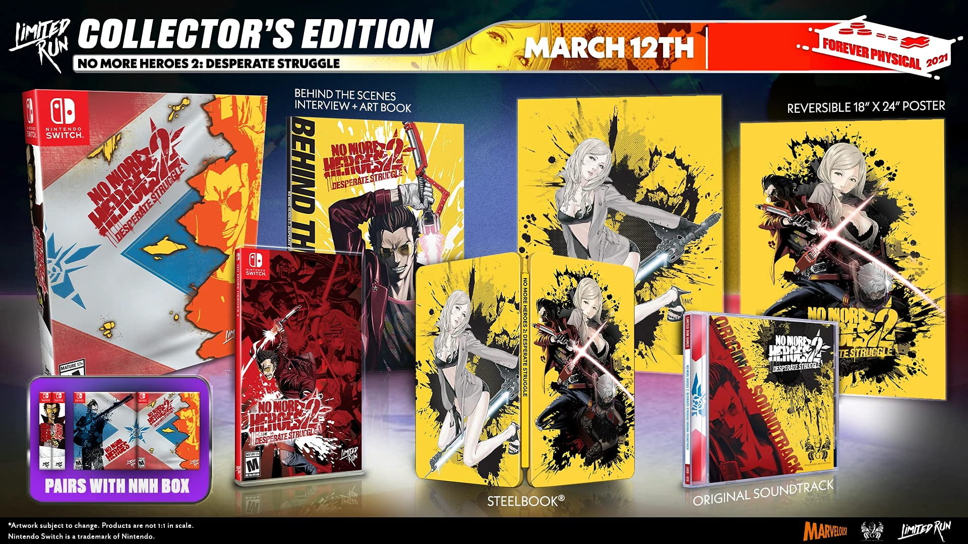 No More Heroes 2 Desperate Struggle Collectors Edition