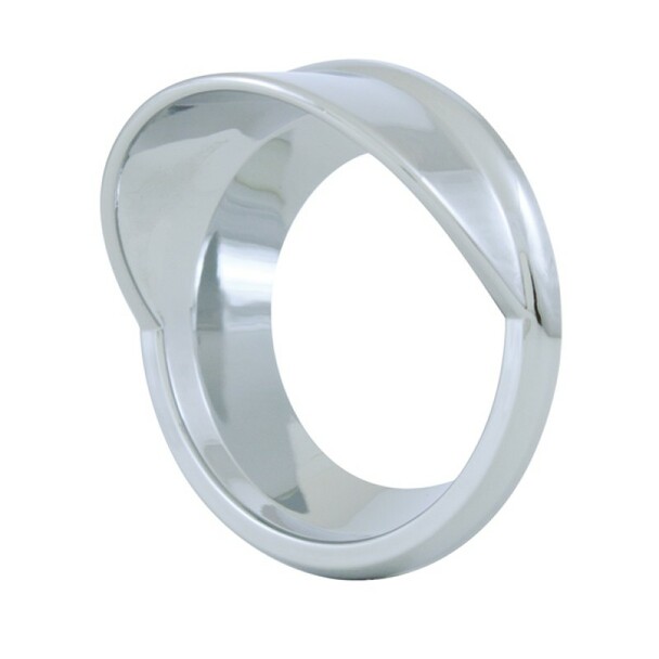 Kenworth Small Chrome Gauge Cover With Visor 06+