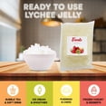 thumbnail image 4 of Fanale Coconut Jelly Topping nata de coco for Bubble Tea 400 g | Lychee Jelly | for Boba Tea, Smoothies, Slushes, Desserts 400g ( Pack of 1 ), 4 of 9
