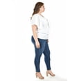 thumbnail image 2 of Blusa con moño al frente Roman Fashion /Tallas Extras, 1874 (Blanco) blanco 42, 2 of 6
