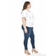 thumbnail image 2 of Blusa con moño al frente Roman Fashion /Tallas Extras, 1874 (Blanco) blanco 36, 2 of 6