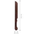 thumbnail image 2 of Mobutofu Wood Envelope Opener Paper Cutter Made of Plastic Light Brown for Easy Paper Use 1Pc, 2 of 7