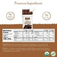 thumbnail image 2 of Missy J’s Organic Carob Unsweetened Plain Candy Bar Chocolate Substitute Healthy 3oz 12 Pack, 2 of 9