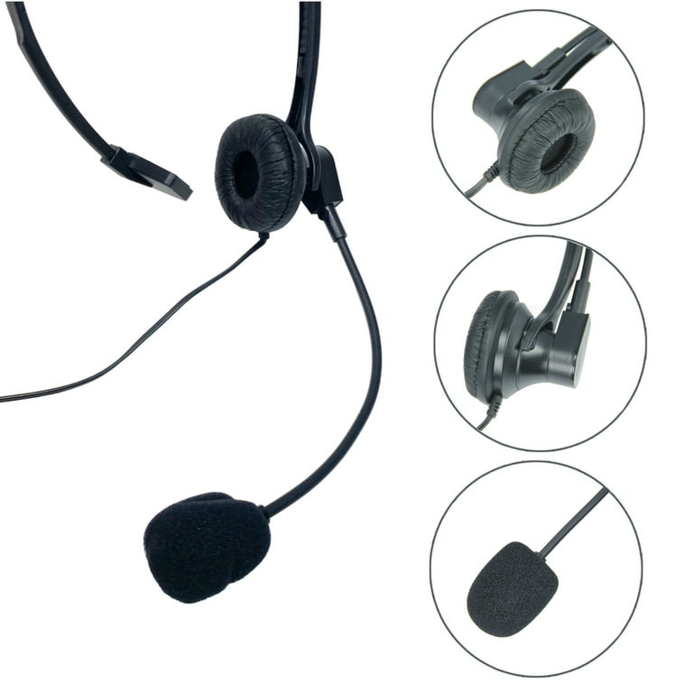 MaximalPower Overhead Headset with Boom Mic PTT VOX MaximalPower Overhead Headset with Boom Mic PTT VOX