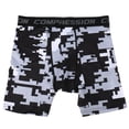 thumbnail image 1 of Para Hombre De Alta Elasticidad Pantalones Cortos De Compresión Impresos Aptitud Medias Deportivas 4 XXL, 1 of 9