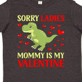 thumbnail image 4 of Inktastic Sorry Ladies Mommy is My Valentine Dinosaur Boys Toddler T-Shirt, 4 of 5