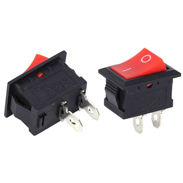 KC, 10 piezas de interruptores basculantes, 2 interruptores basculantes, interruptores muy versátiles