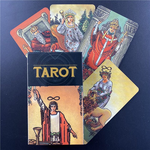 Cartas de Tarot de Friends, juego de cartas de adivinación de baraja clásica, cartas de juego de mesa qym unisex
