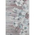 thumbnail image 2 of Addison Rugs Mayfield Washable Transitional Floral Teal Rectangle Rug, 10' x 14', 2 of 6