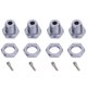 thumbnail image 2 of Adaptador de Neumáticos RC ANGGREK Cubo Hexagonal de Rueda 5mm 0.2 Pulgadas Aleación de Aluminio combinador Acoplador Apto para TRAXXAS E-REVO 1/10 color Titanio, 2 of 8