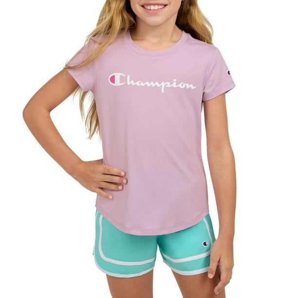 Cropped Tee Champion Dri Fit Shirts Women's Dry Fit Champion - Main Image