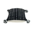 thumbnail image 4 of Parkland Collection Raven Transitional Black Throw Pillow, 4 of 9