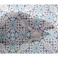 thumbnail image 4 of oneOone Viscose Chiffon Blue Fabric Dot & Quatrefoil Geometric Craft Projects Decor Fabric Printed By The Yard 42 Inch Wide, 4 of 4