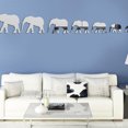 thumbnail image 4 of Elefante 3D espejo etiqueta de la pared DIY acrílico Animal espejo calcomanías extraíble decoración del hogar papel tapiz 7 piezas tholdsy  JJ11046-02, 4 of 4