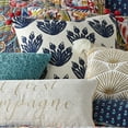 thumbnail image 2 of Levtex Home - Nanette - Decorative Pillow (18 x 18in.) - Floral Medallion - Blue Cream and Red, 2 of 3