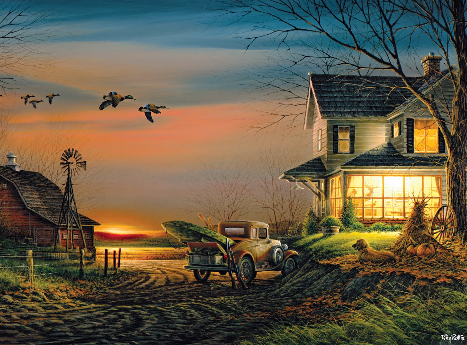 Buffalo Games 1000-Piece Terry Redlin Special Memories Jigsaw