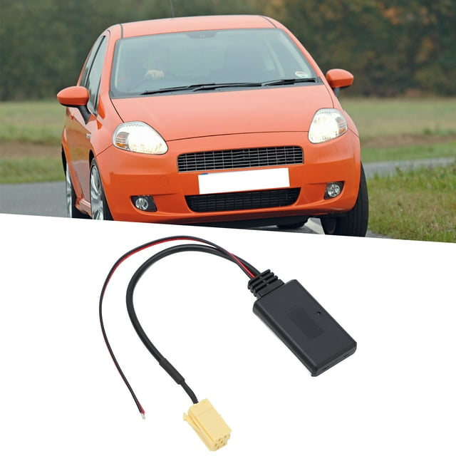 IN Adapter, Sound Effect ABS Car Audio Cable Heat Wearproof for Stereo MINI ISO