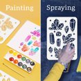 thumbnail image 3 of Stencil Painting 11.7"x8.3" Reusable Diamond Stencil Drawing Template Gem DIY Craft Paint Template, 3 of 7