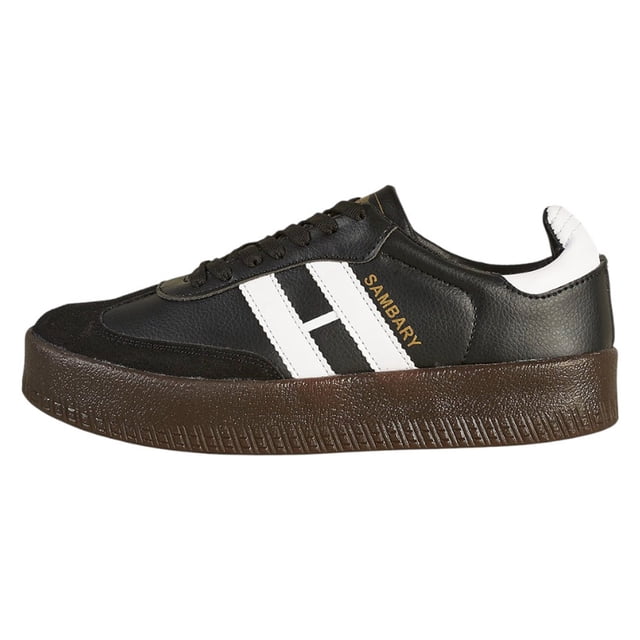 Tenis Urbano Para Mujer CASTALIA 564-49 Negro con Blanco