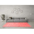 thumbnail image 3 of Ahgly Company Indoor Square Abstract Red Contemporary Area Rugs, 4' Square, 3 of 4