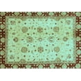 thumbnail image 1 of Ahgly Company Indoor Rectangle Oriental Light Blue Traditional Area Rugs, 4' x 6', 1 of 4