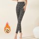 thumbnail image 2 of Gibobby Leggings afelpados para mujer Rodilleras forradas de lana gruesa de Color sólido para mujer, pantalones de otoño, pantalones interiores de terciopelo(Negro,XG), 2 of 3