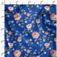 thumbnail image 2 of Soimoi Velvet Fabric Artistic Roses Panel Print Sewing Fabric Yard 58 Inch Wide, 2 of 6