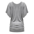 thumbnail image 4 of Free to Live 3 Pack Short Sleeve Casual Women's Dolman Tops, 4 of 7