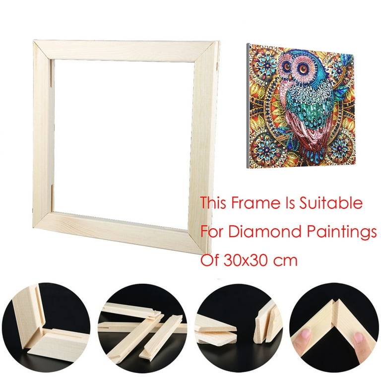 40 x 50CM Wooden Frame Digital Oil Painting Diamond Painting DIY Combo Frame