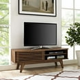 thumbnail image 2 of Modern Contemporary Urban Design Living Room Lounge Club Lobby Media TV Stand Console Table, Wood, Brown, 2 of 4