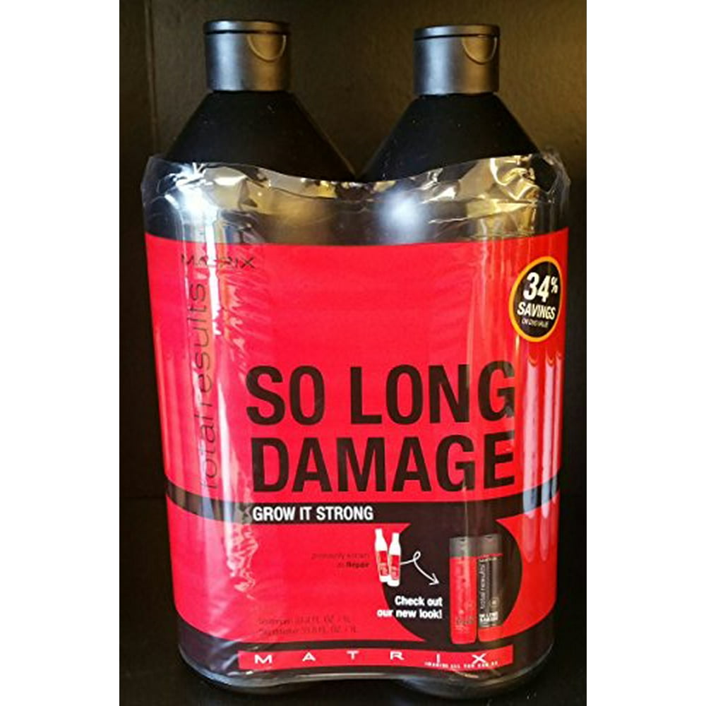 Matrix Matrix so Long Damage Shampoo 33.8 Oz and Conditioner 33.8 Oz