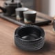 thumbnail image 2 of Tire Shape Ashtray,Tire Shape Ashtray Modern Home Office Cafe,Ash Trays Container Easy Clean,Portable Container Windproof,Car Desk Shelf Bathroom Bedroom Ashtray Black, 2 of 5