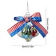 thumbnail image 3 of Decoración colgante transparente del Día de la Independencia | Adorno redondo hueco de plástico rojo blanco azul | Prop de fiesta navideña | Centro de mesa multiusos | 1 Pieza | Material ecológico, 3 of 6