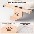 thumbnail image 5 of Sill Window Perch with Cushion Bed Cover, Sturdy Hammock for Large Cats, Easy to Adjust for Windowsill, Bedside, Drawer and Cabinet () Dog Bed, 5 of 6