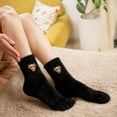 thumbnail image 6 of A 2Pc Fleece-Lined Thermal Socks, Extra Thick Warm Winter Socks For Women With Plush Interior And Mid-Calf Height For Extreme Cold And Sleeping, 6 of 7