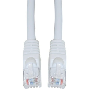 CableWholesale Cat5e Black Ethernet Patch Cable, Bootless, 7 foot ...