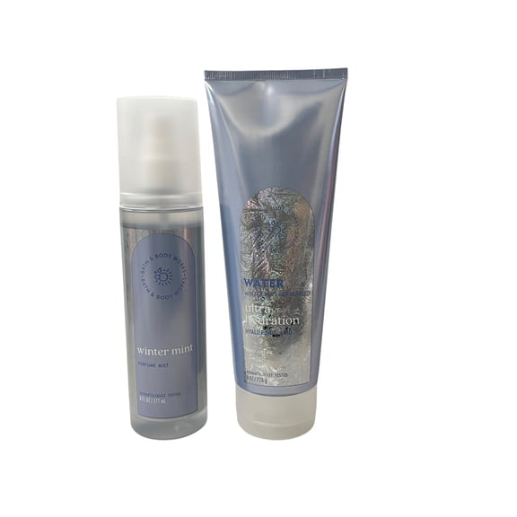 Bath & Body Works Winter Mint Mist & Body Lotion Set