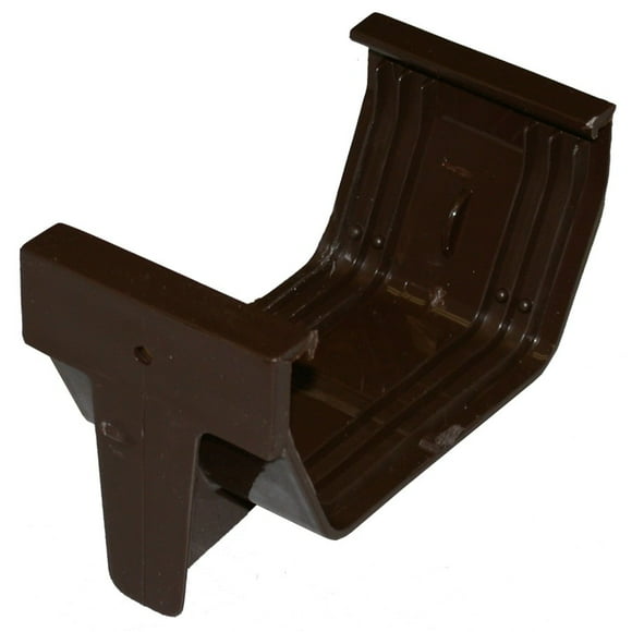 Contemporary Brown Vinyl Gutter Joiner