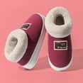 thumbnail image 3 of Mostsola Boots for Women Cozy Fuzzy Memory Foam House Slipppers Casual Indoor Slip on Shoes, 3 of 9