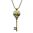 thumbnail image 1 of Gymnastics Competitive Art Key Necklace Pendant Tray Embellished Chain, 1 of 3