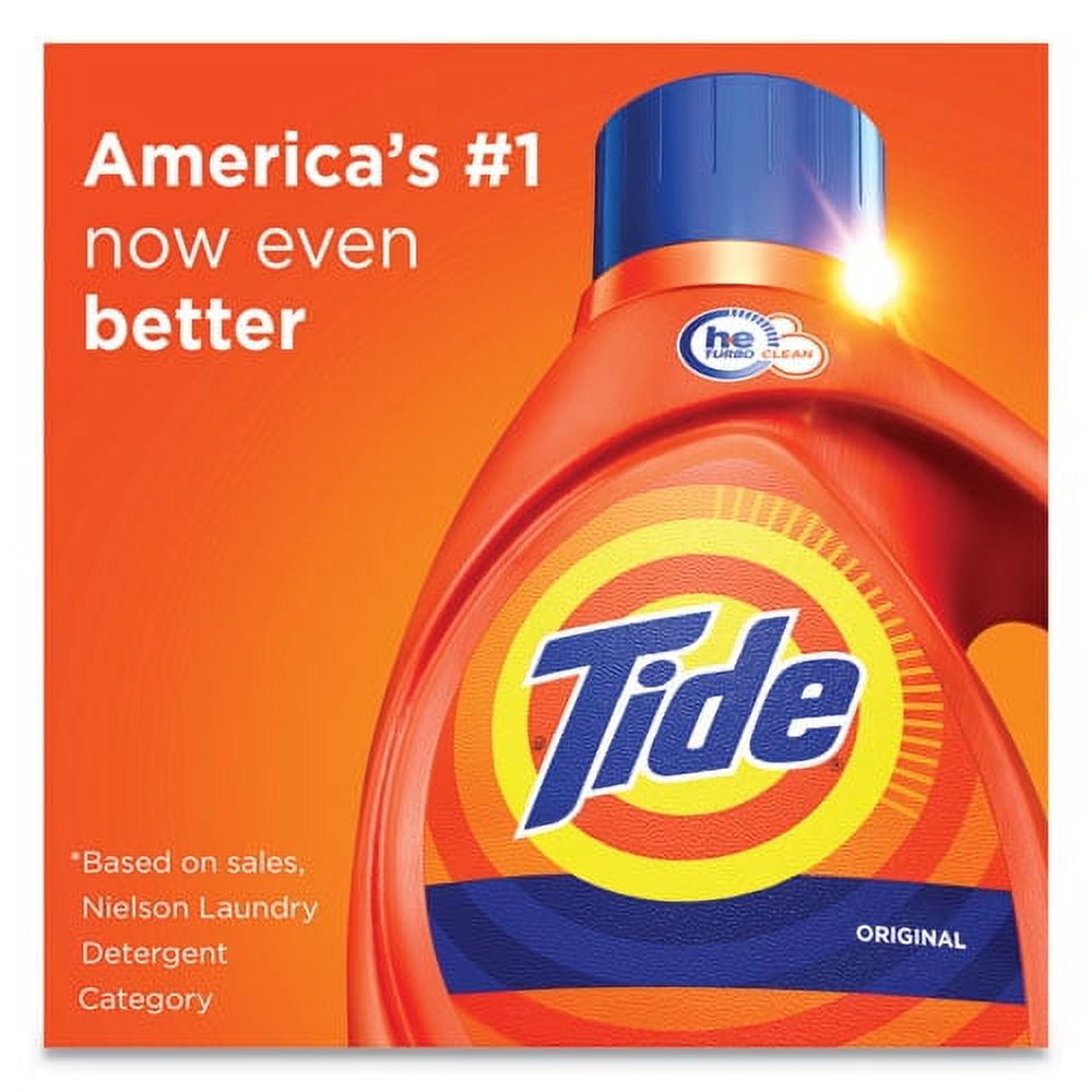 He Laundry Detergent, Original Scent, Liquid, 64 Loads, 92 Oz Bottle | Bundle of 5 Each